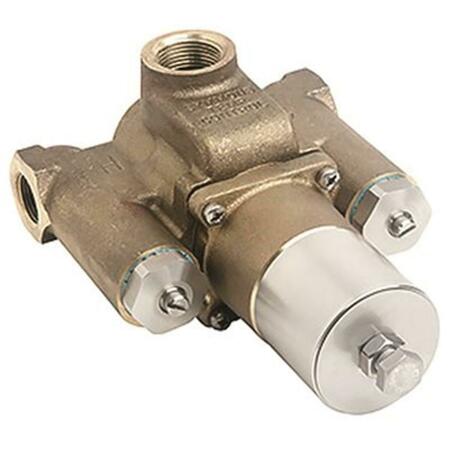 HARDWARE EXPRESS 7-700 Symmons Tempcontrol Thermostatic Mixing Valve, Rough Brass 2473320